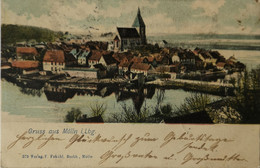 Moelln // Litho Karte // Gruss Aus Molln I. Lbg. 1901 - Moelln