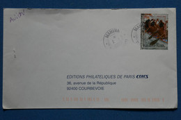 W7 POLYNESIE FRANCAISE BELLE LETTRE 2007 MAHINA POUR CORBEVOIE   + AFFRANCH. PLAISANT - Cartas & Documentos