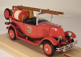 Renault KZ Pompiers Echelles - Premiers Secours - 1928 - Eligor - Eligor