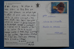 W7 POLYNESIE FRANCAISE BELLE LETTRE1986 TAHITI POUR ST MANDE   + AFFRANCH. PLAISANT - Lettres & Documents