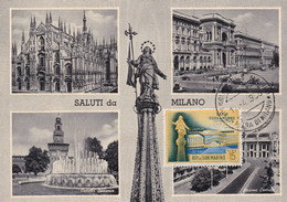 Max Card Milano 1938 - Lettres & Documents