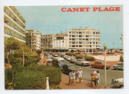 - CPM CANET-PLAGE (66) - Le Centre De La Ville 1977 - Photo GOUDIN 906 - - Canet Plage