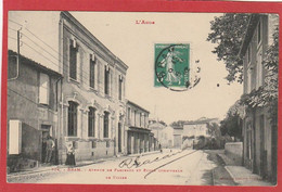 Aude - Bram - Avenue De Fanjeaux Et école Communale De Filles - Bram