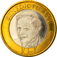 Vatican, Euro, Type 3, 2005, Unofficial Private Coin, FDC, Bi-Metallic - Pruebas Privadas