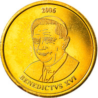 Vatican, 20 Euro Cent, Type 1, 2006, Unofficial Private Coin, FDC, Laiton - Essais Privés / Non-officiels