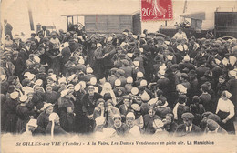 85-SAINT-GILLES-CROIX-DE-VIE-A LA FOIRE LES DANSES VENDENNES EN PLEIN AIR, LA MARAICHINE - Saint Gilles Croix De Vie