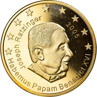 Vatican, 50 Euro Cent, Type 2, 2005, Unofficial Private Coin, FDC, Laiton - Essais Privés / Non-officiels
