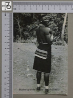 GUINÉ BISSAU - MULHER GRANDE FELUPE - 1967 -  TRIBOS AFRICANAS -   2 SCANS  - (Nº43785) - Guinea-Bissau