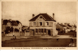 50 Manche Equeurdreville CPA Les Postes La Rue Lepoitevin Envirions De Cherbourg - Equeurdreville