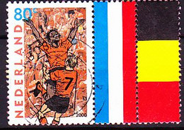Niederlande Netherlands Pays-Bas - Zusammendruck MH Fußball-EM (MiNr: S 66) Bzw. (NVPH 441) 2000 - Gest Used Obl - Booklets & Coils