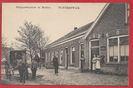 NL.- Winterswijk, - HULPPOSTKANTOOR Te MEDDO. Paard En Wagen. Uitgave G.J. Albrecht, - Winterswijk