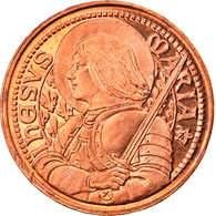Vatican, 5 Euro Cent, Type 3, 2006, Unofficial Private Coin, FDC, Copper Plated - Essais Privés / Non-officiels