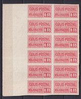 COLIS POSTAUX  - 1918 - YVERT N°25 EN BLOC De 12 ! **/* MNH/MH - COTE = 125++ EUR. - Mint/Hinged