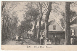 Café - Billard Stals - Schoten - Geanimeerd - Uitg. H. Stals, Schoten - Cafés