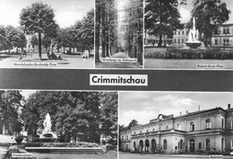 DDR Mehrbild Foto AK Crimmitschau Mit Mendelssohn-Bartholdy-Platz U.a. - Crimmitschau