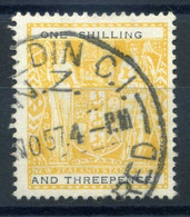 1940-55 Nuova Zelanda N.77 USATO (dentellatura 14x14) - Servizio