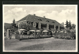 AK Düben, Gasthaus Rotes Haus - Bad Dueben