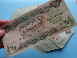 TWENTY FIVE Dinars 25 > Central Bank Of IRAQ ( For Grade, Please See Photo ) Used Money ! - Iraq