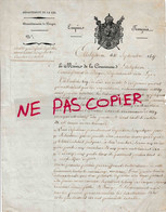 Département De La Lys Ettelghem Bruges 1807 Arrêté Sur La Pêche Empire Français - Documenti Storici