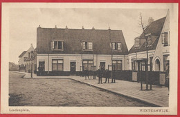 NL.- Winterswijk, - LINDENPLEIN. Uitgave G.J. Albrecht, - Winterswijk