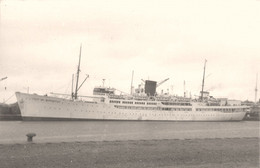 VILLE DE BORDEAUX * Carte Photo * Bateau Cargo Paquebot Commerce Marine Marchande ? Compagnie Générale Transatlantique - Handel