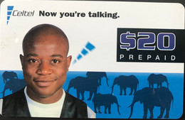 SIERRA LEONE  -  Prepaid - Celtel - Now You're Talking - $ 20 - Sierra Leona