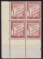 FRANKREICH FRANCE [Porto] MiNr 0050 ( **/mnh ) [01] Eckrand - Sonstige & Ohne Zuordnung