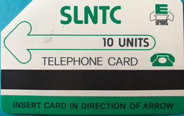 SIERRA LEONE  -  Phonecard - SLNTC (green) - 10 Units - Sierra Leona