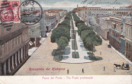 Delcampe - CUBA : LA HAVANE LA HABANA  : Paséo Del Prado Promende Du Parado - Kuba