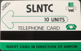SIERRA-LEONE - Phonecerd - SLNTC (black) - 10 Units - Sierra Leona