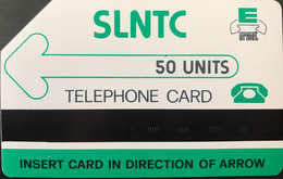 SIERRA-LEONE - Phonecerd - SLNTC (green) - 50 Units - Sierra Leona