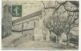 13/MARSEILLE - Saint-Julien - L'Eglise (Phototypie E. Lacour) - Saint Barnabé, Saint Julien, Montolivet