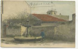 13/MARSEILLE - Saint-Julien - La Fontaine (Phototypie E. Lacour) - Saint Barnabé, Saint Julien, Montolivet