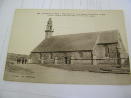 CPA - Camaret Sur Mer (29) - Chapelle N.D.Notre Dame De Rocamadour   1910 - SUP  (FF 55) - Camaret-sur-Mer
