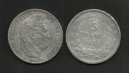 Louis PHILIPPE I . 5 FRANCS 1832 W  . ( LILLE ) . - 5 Francs