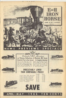 Catalogue E And H IRON HORSE 1962 April-May Digest ARISTO CRAFT - Anglais