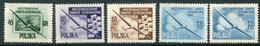 POLAND 1954 Gliding Championships With Both 1.35 Zl. MNH / **  Michel 851-59 + 859b - Nuovi