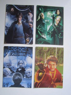 4 Cartes Harry Potter « La Magie Des Films » Panini Carte 1-2-3-4 - Harry Potter