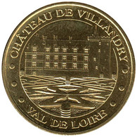 37-0982 - JETON TOURISTIQUE MDP - Château De Villandry - 2015.1 - 2015