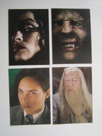 4 Cartes Harry Potter « La Magie Des Films » Panini Carte 30-31-32-34 - Harry Potter