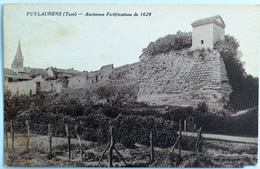 C. P. A. : 81 PUYLAURENS : Anciennes Fortifications De 1629 Timbre En 1939 - Puylaurens