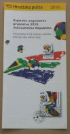 FIFA WORLD CUP 2010. South Africa - Croatia Post Official Postage Stamp Prospectus * Football Soccer Fussball Calcio - 2010 – South Africa