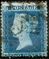 Great Britan,1869,Queen Victoria 2 Pence,,perf:14 WMK Small Crown,used,as Scan - Used Stamps