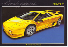 Lamborghini Diablo By Eric Touraille  -   Carte Postale Modern - Toerisme