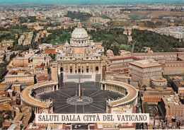 Città Del Vaticano -piazza E Basilica Di S.pietro  - 150 - Formato Grande Non Viaggiata – E 17 - Vatican