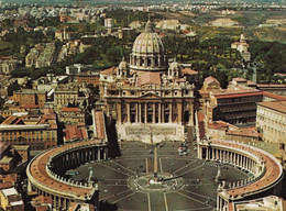 Città Del Vaticano -piazza E Basilica Di S.pietro  - Formato Grande Viaggiata – E 17 - Vatican