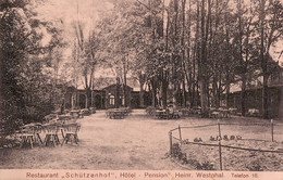 Restaurant "Schützenhof", Hôtel - Pension. Heinr. Westphal. Bahnpost. - Ratzeburg