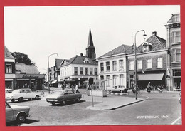 NL.- Winterswijk, MARKT. Winkel ALBERT HEIJN, LUCKMAN. Old Cars. Uitgave Boekhandel G.J. Albrecht.. - Winterswijk