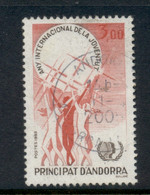 Andorra (Fr) 1985 International Youth Year FU - Used Stamps