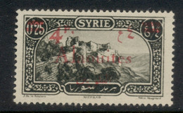 Alaouites 1925 Opts On Pictorials 4p On 25c MLH - Neufs